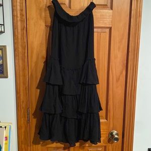 Free people layered goth skirt